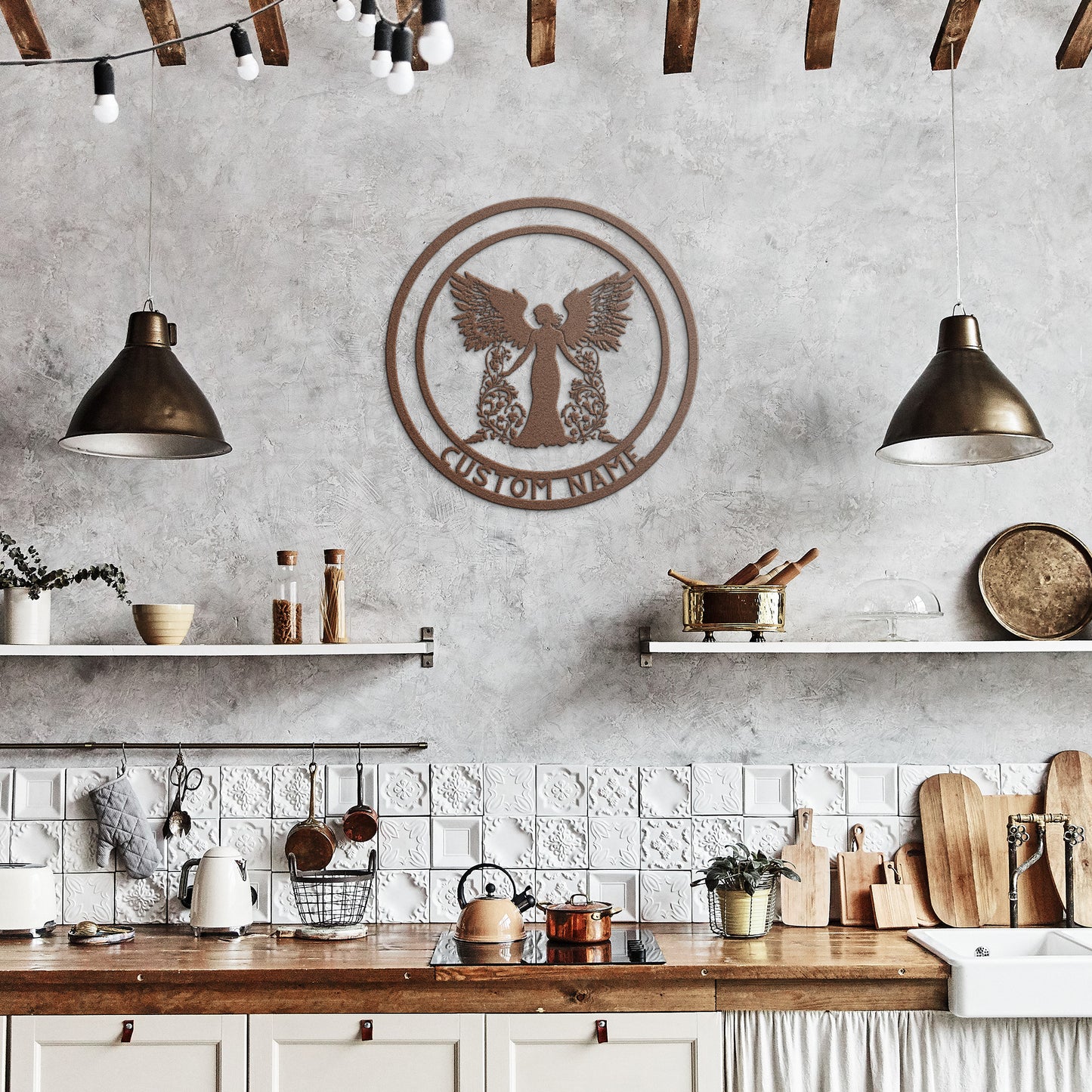 Angel Metal Wall Art