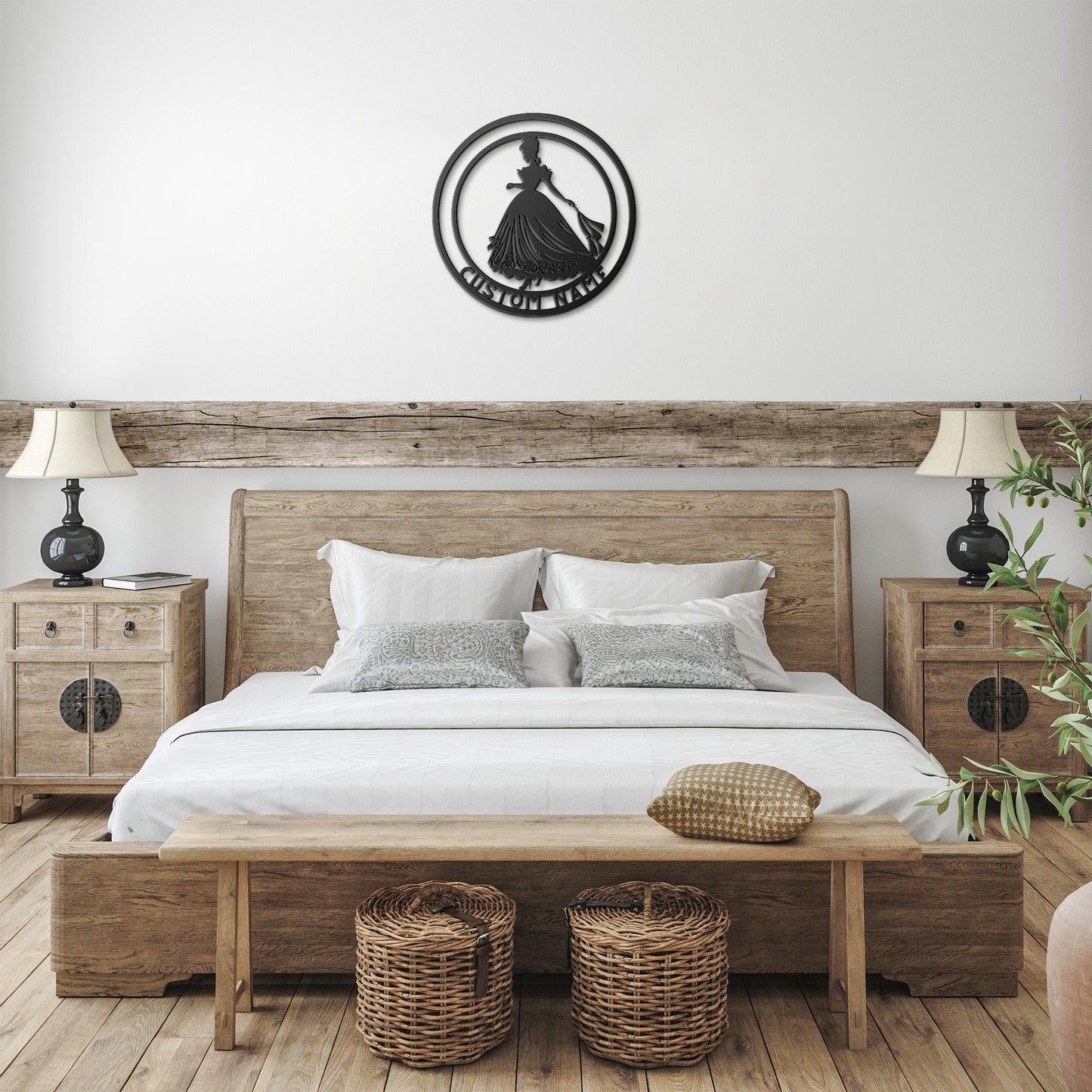 Cinderella Metal Wall Art
