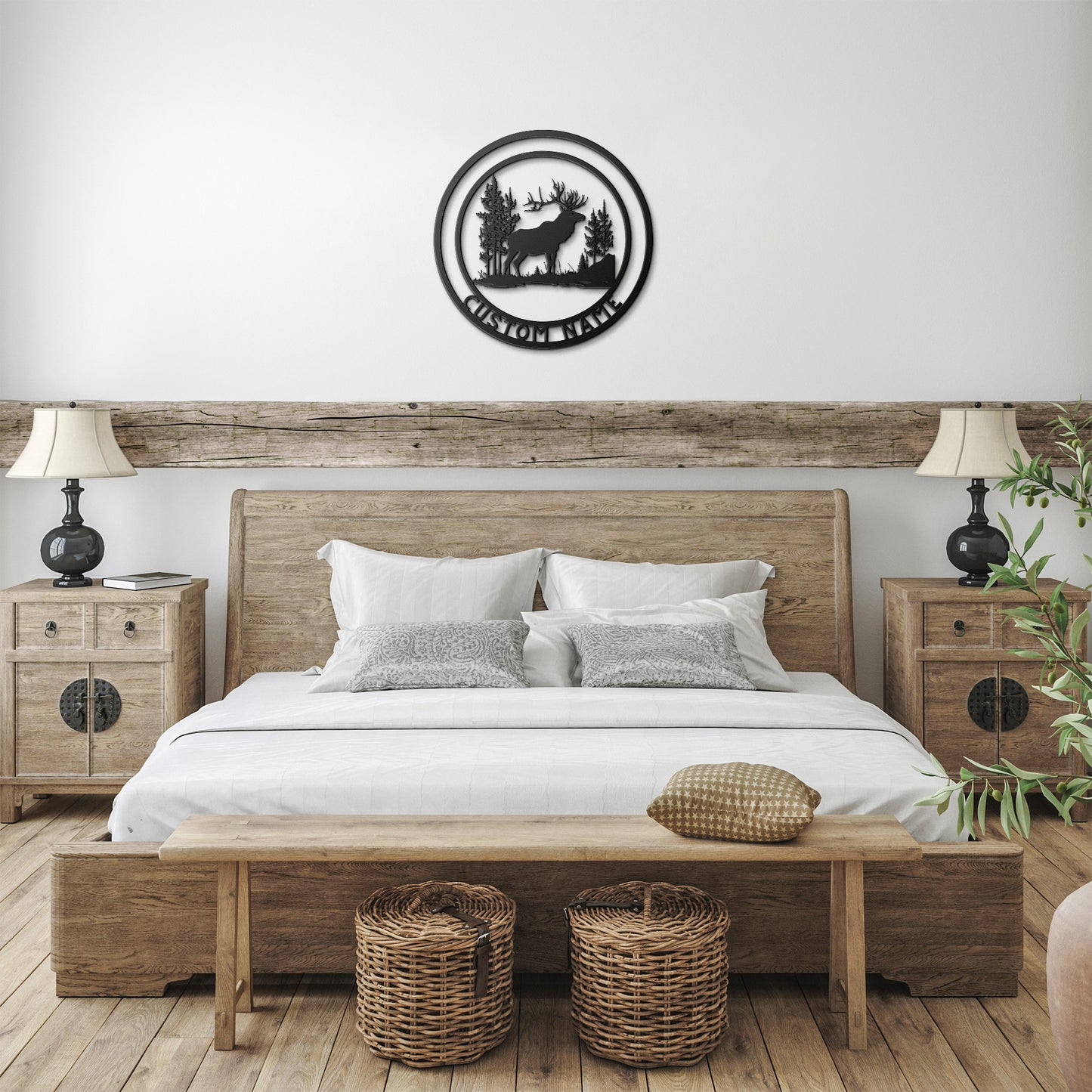 Elk Metal Wall Art