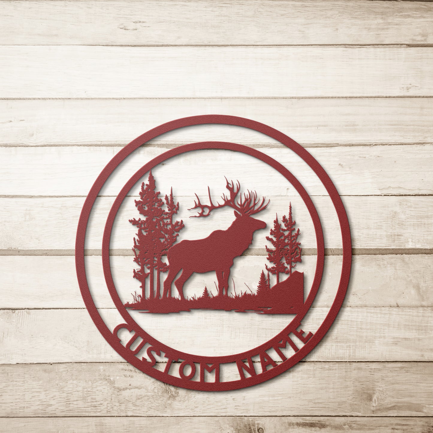 Elk Metal Wall Art