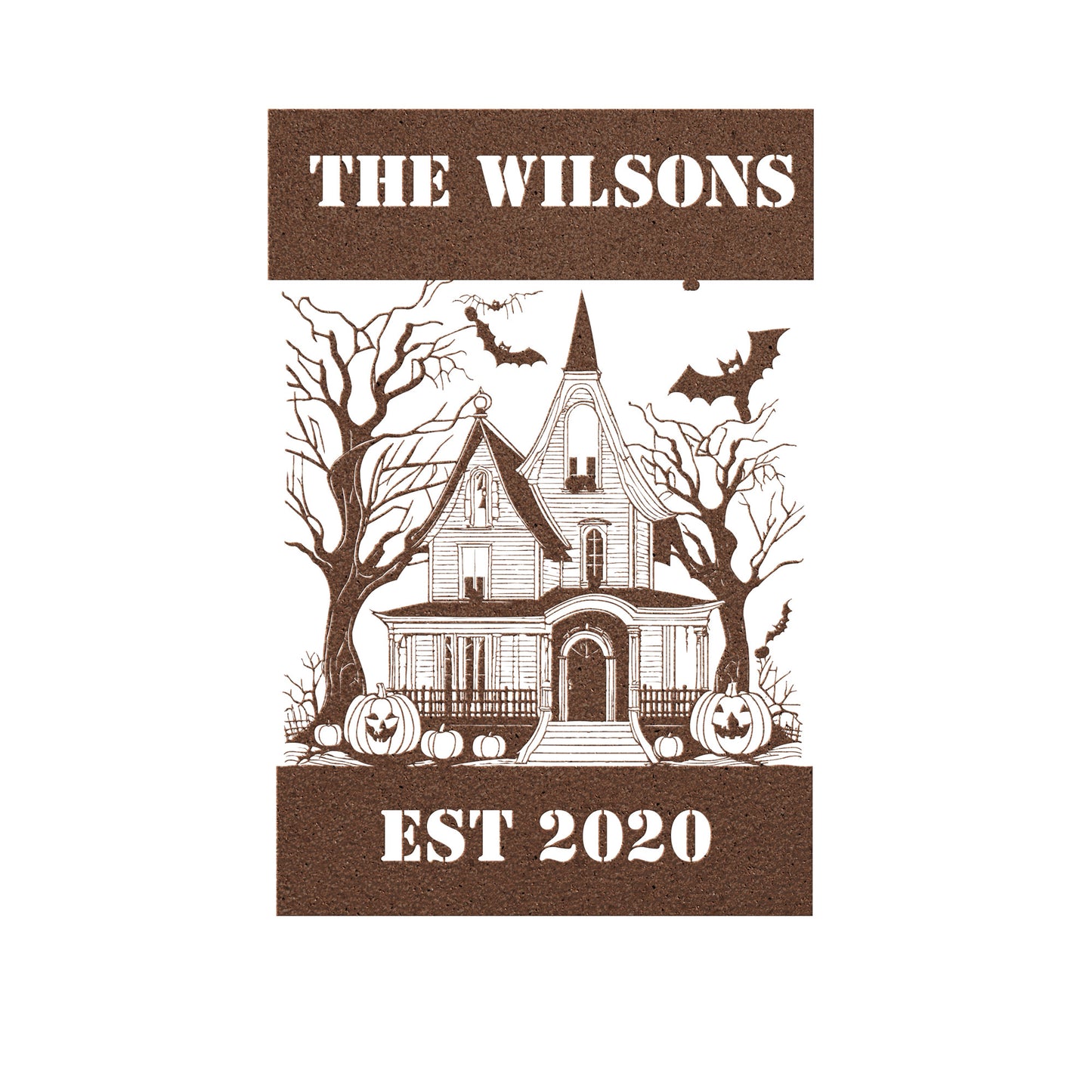 Halloween Metal Wall Art