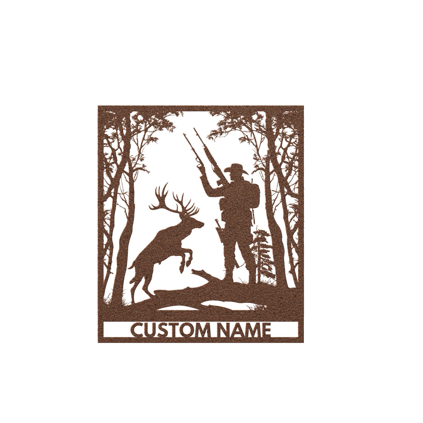 Hunting Metal Wall Art