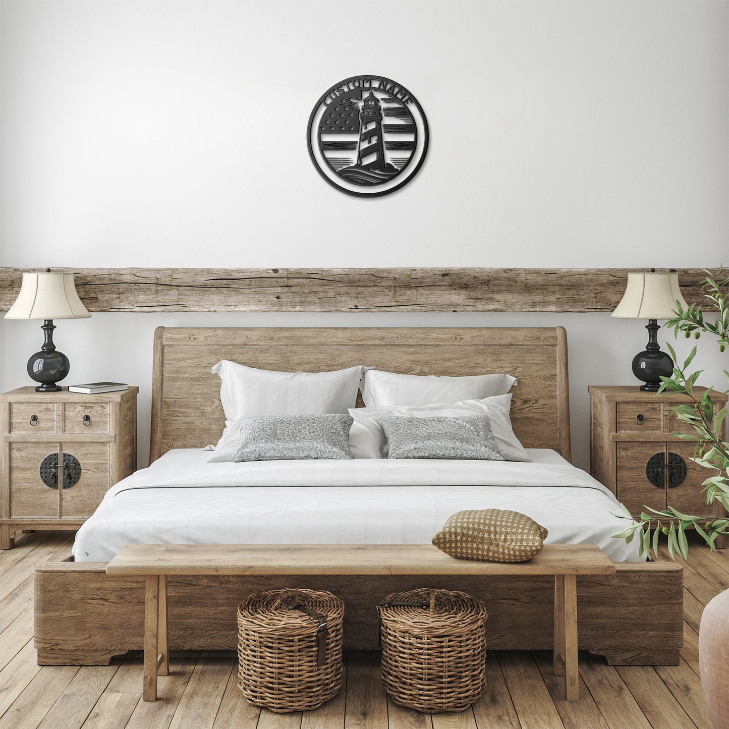 Lighthouse Metal Wall Art