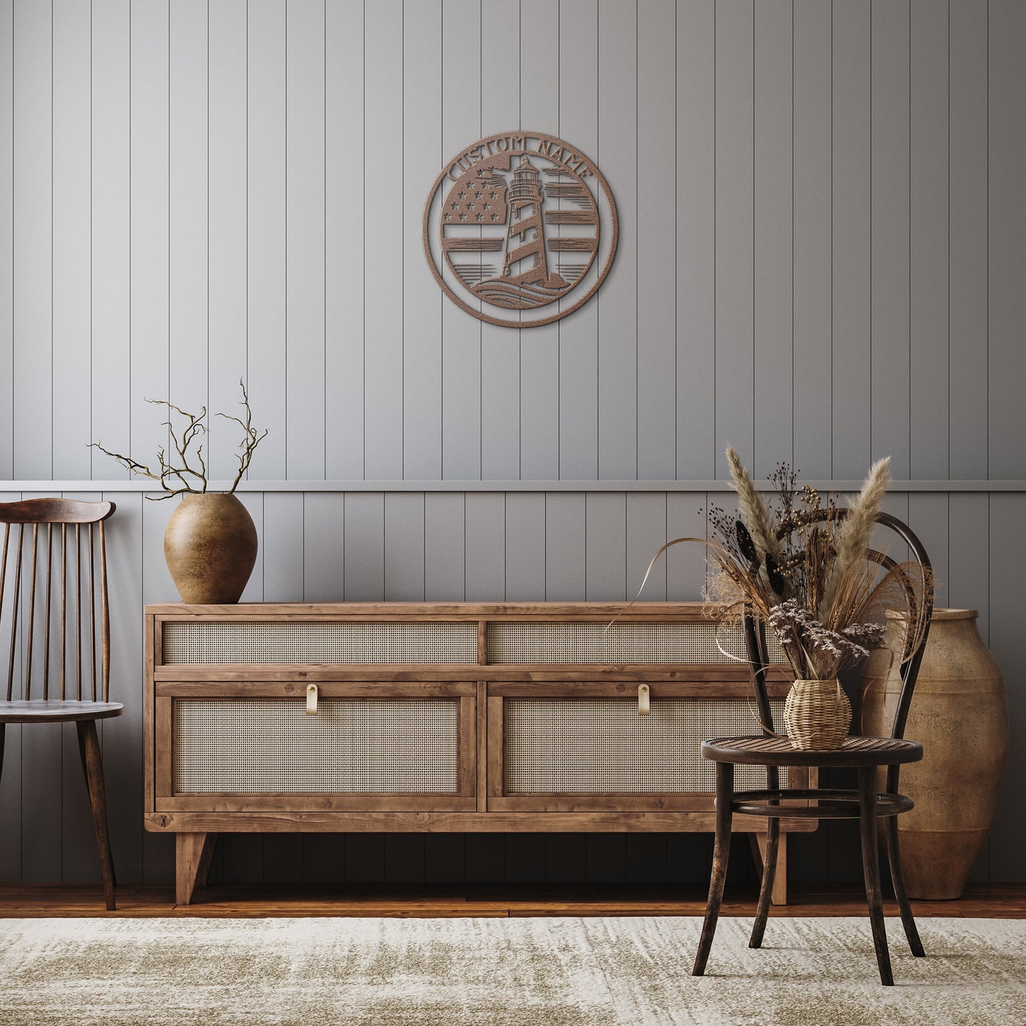 Lighthouse Metal Wall Art
