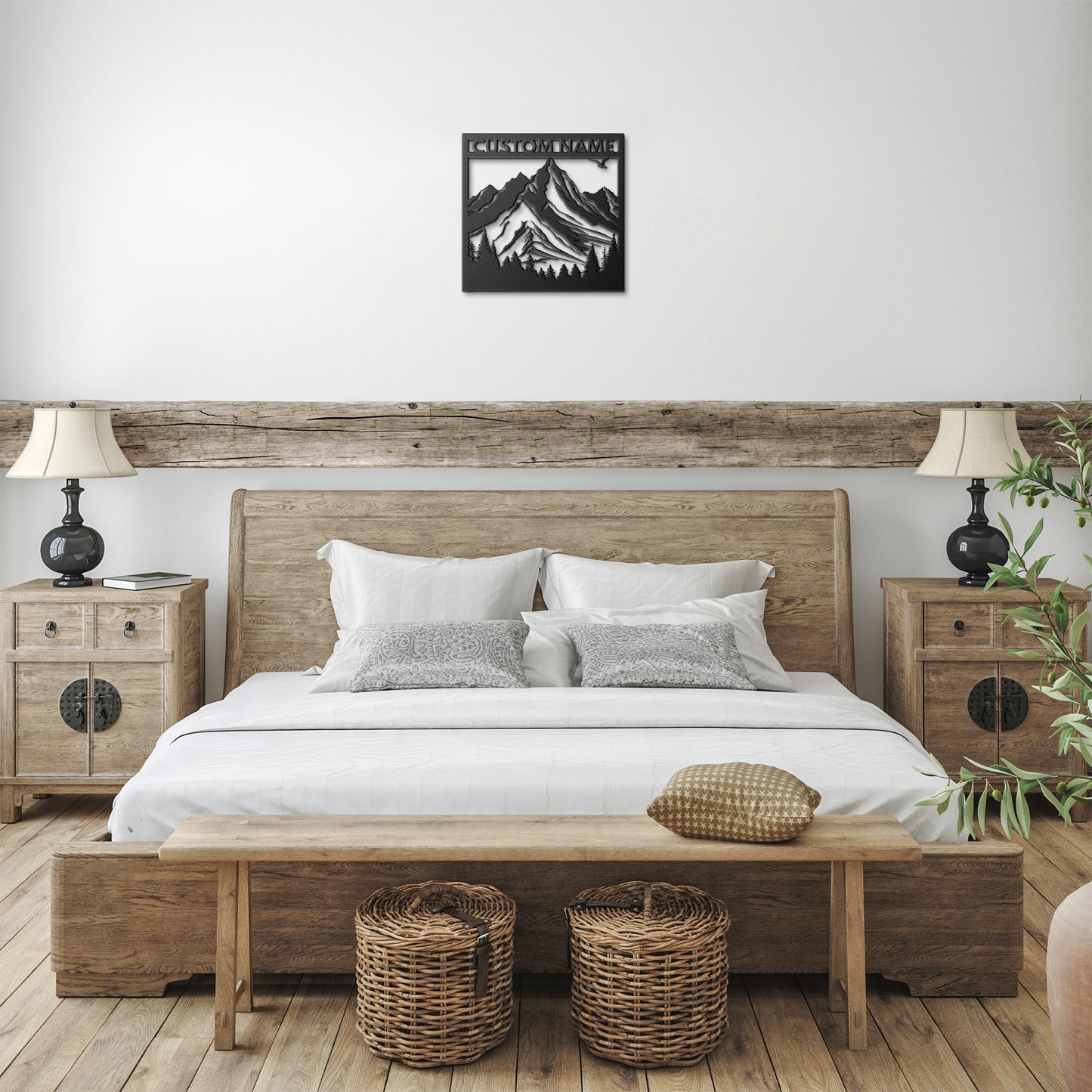 Mountain Metal Wall Art
