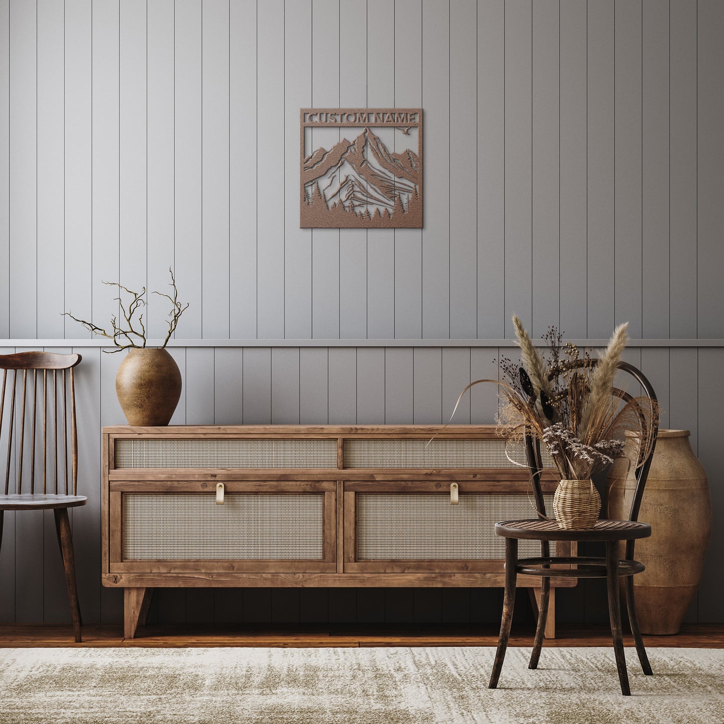 Mountain Metal Wall Art