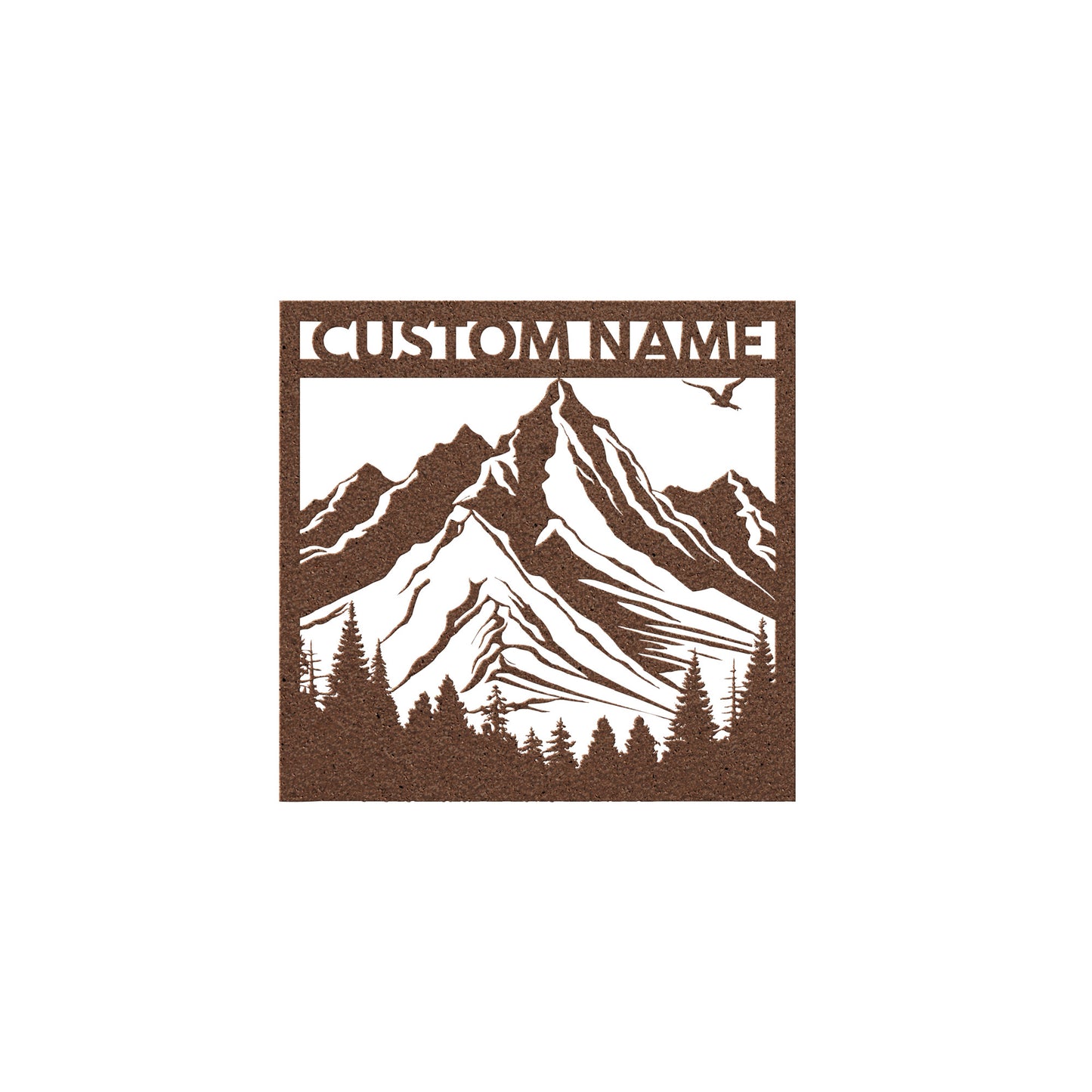 Mountain Metal Wall Art