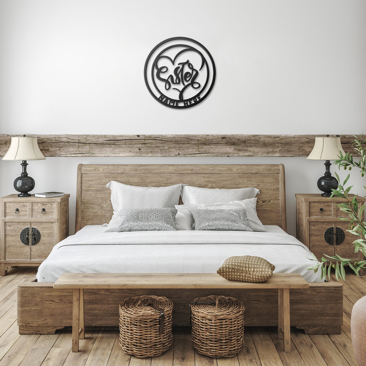 Sister Metal Wall Art