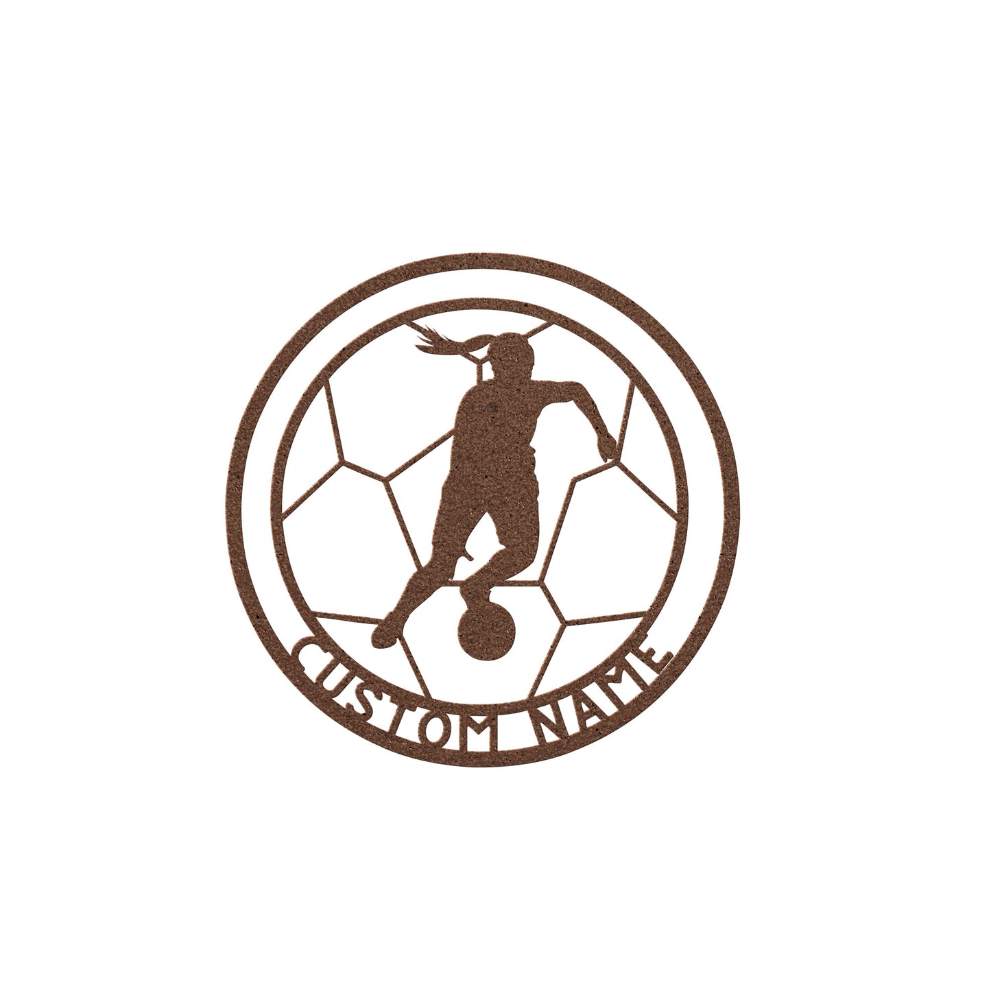 Soccer Metal Wall Art