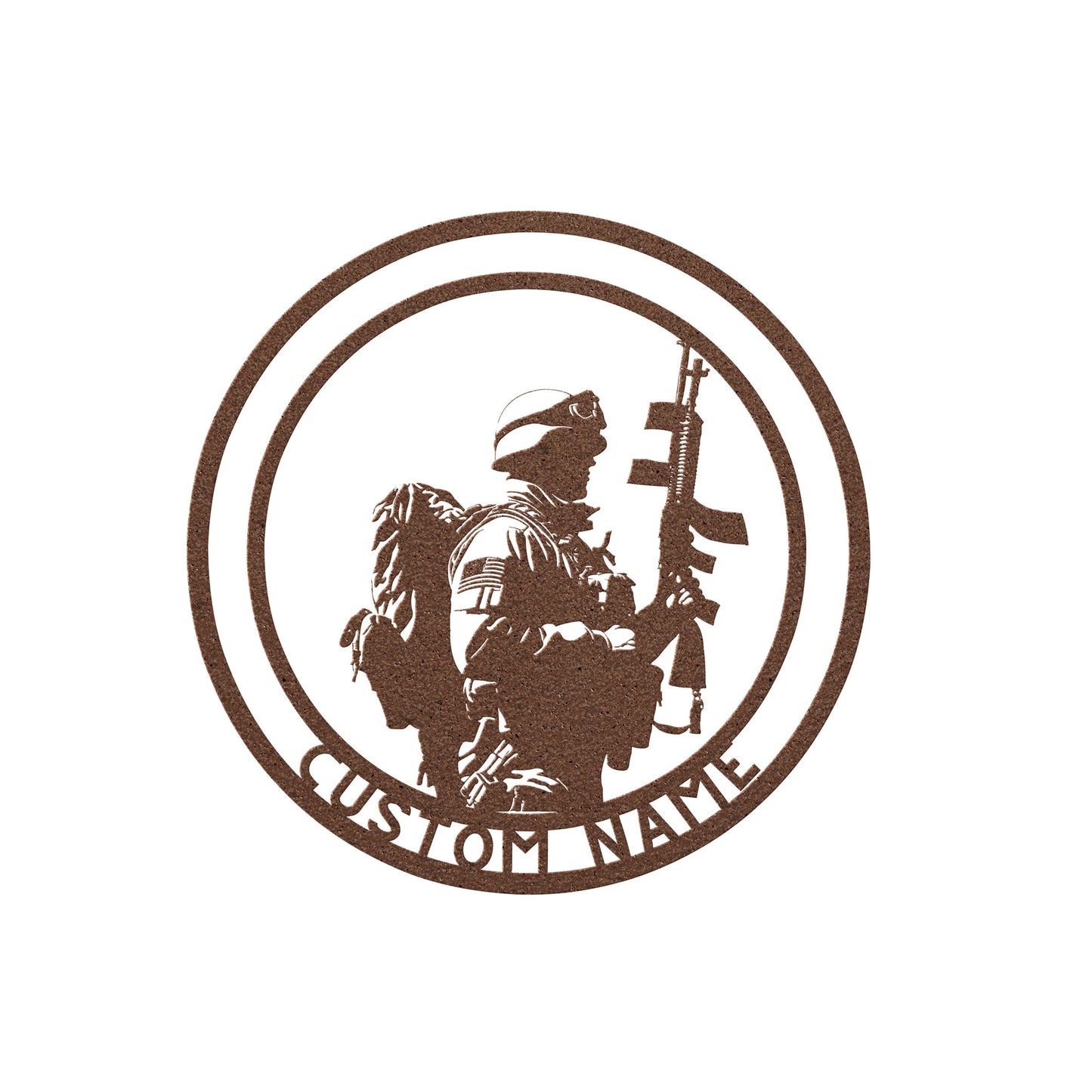 Soldier Metal Wall Art