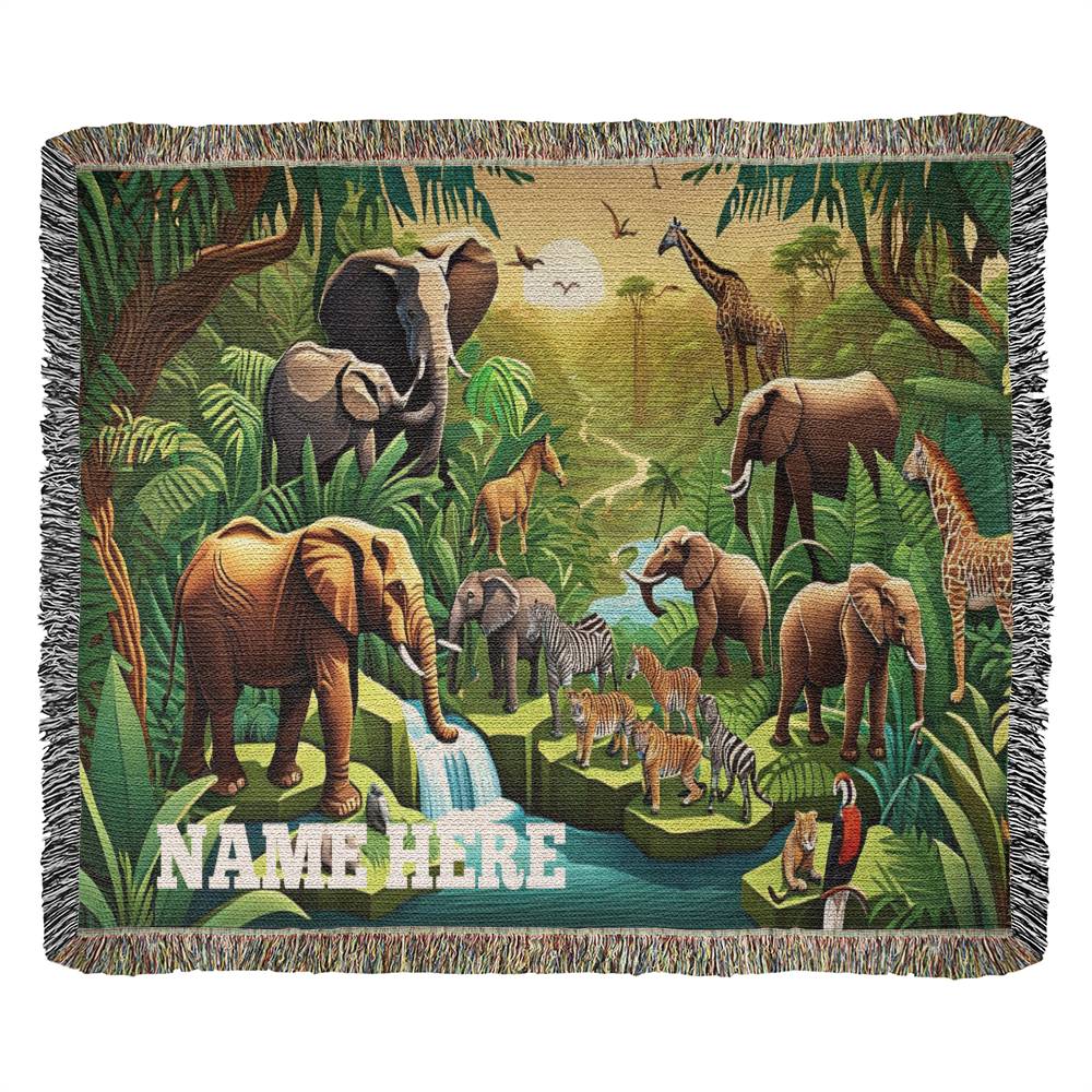 Custom Africa Blanket