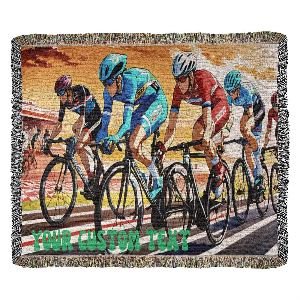 Racing Cyclist Blanket