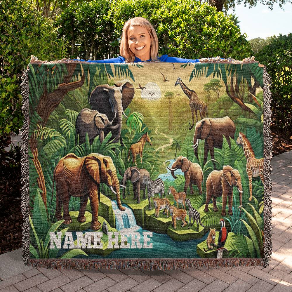 Custom Africa Blanket