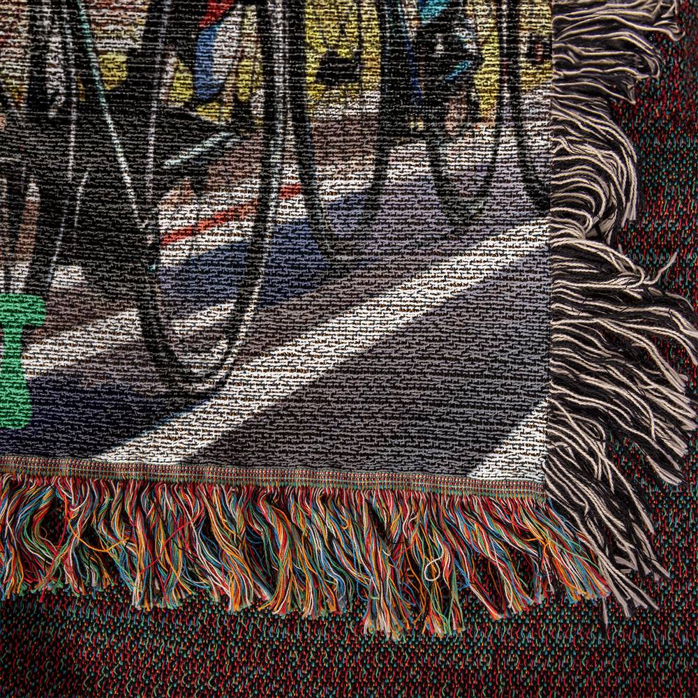 Racing Cyclist Blanket