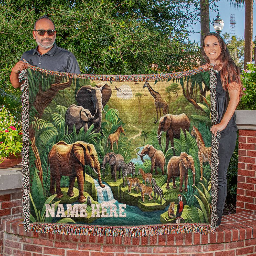 Custom Africa Blanket