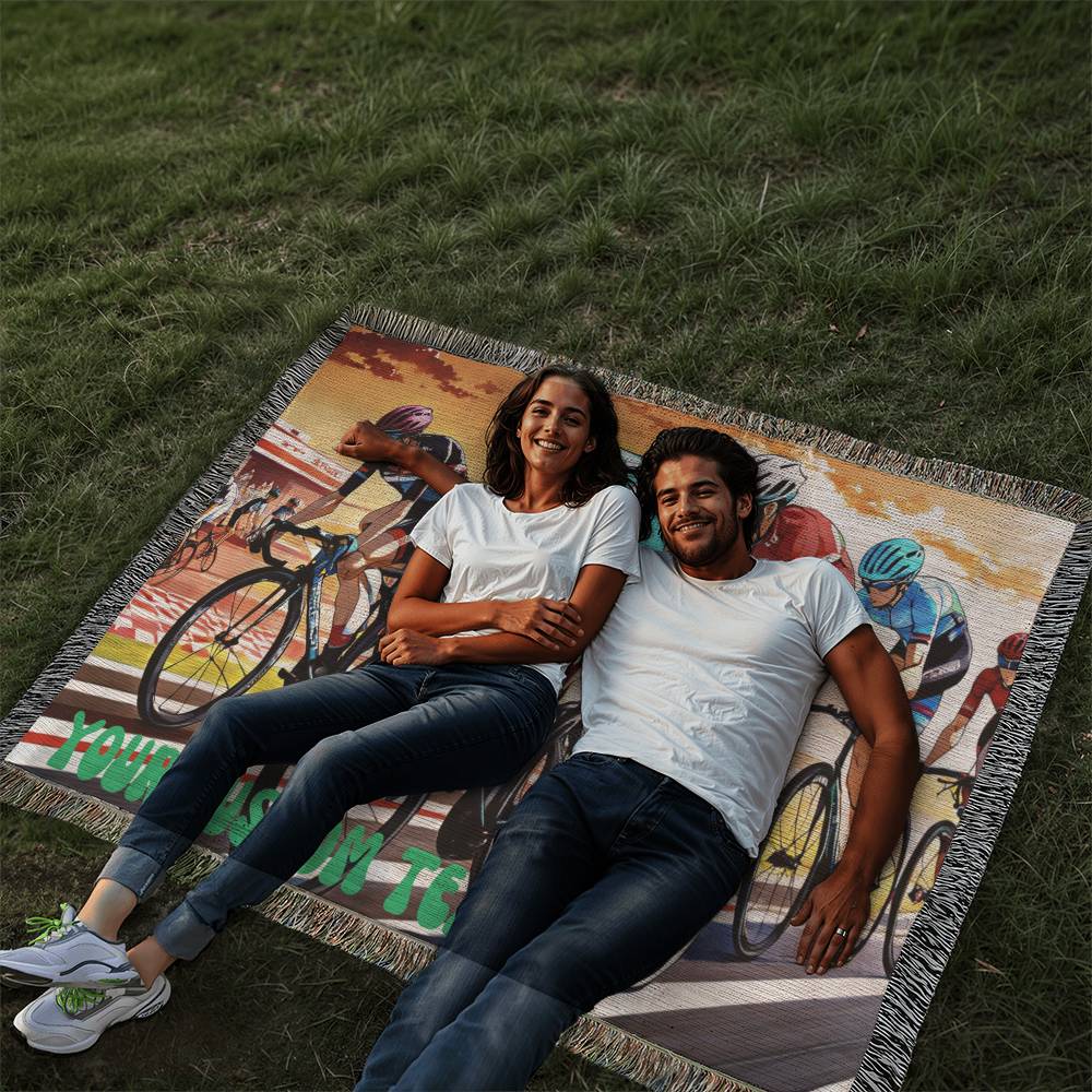 Racing Cyclist Blanket