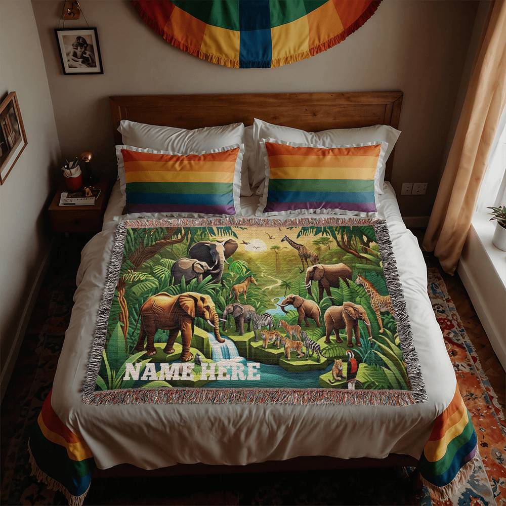Custom Africa Blanket