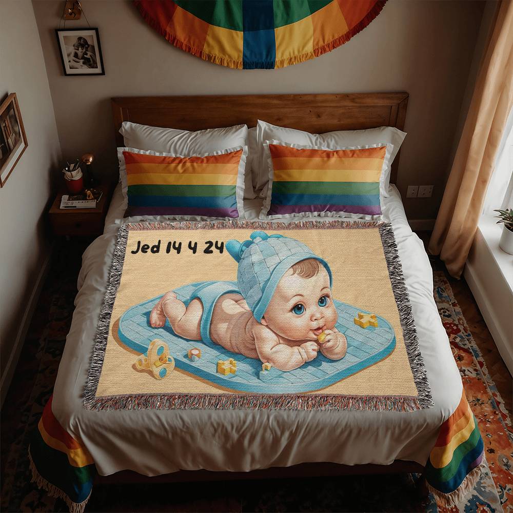 Personalized Baby Boy Blanket