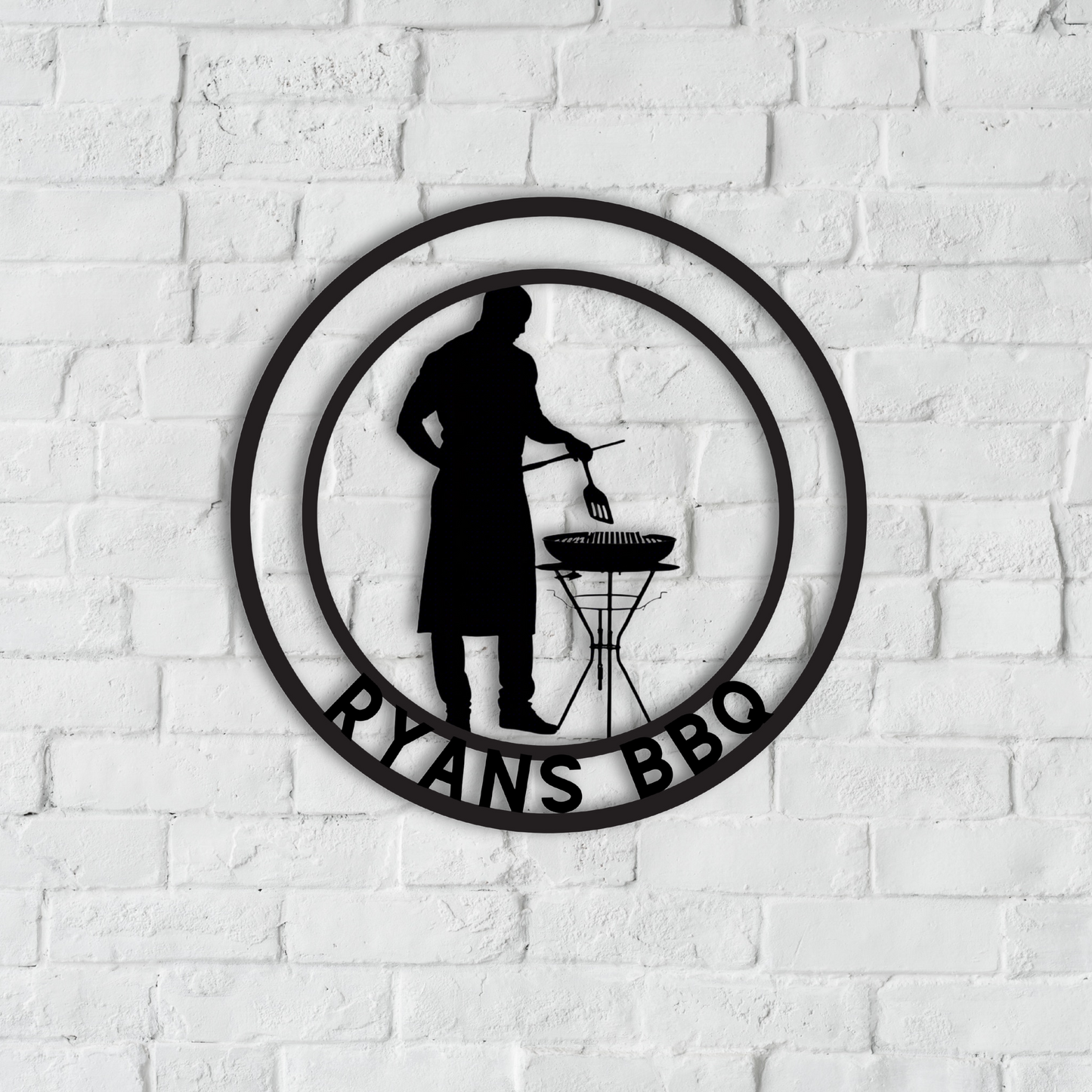 Barbeque Metal Wall Art