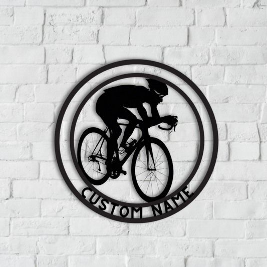 Cyclist Wall Art