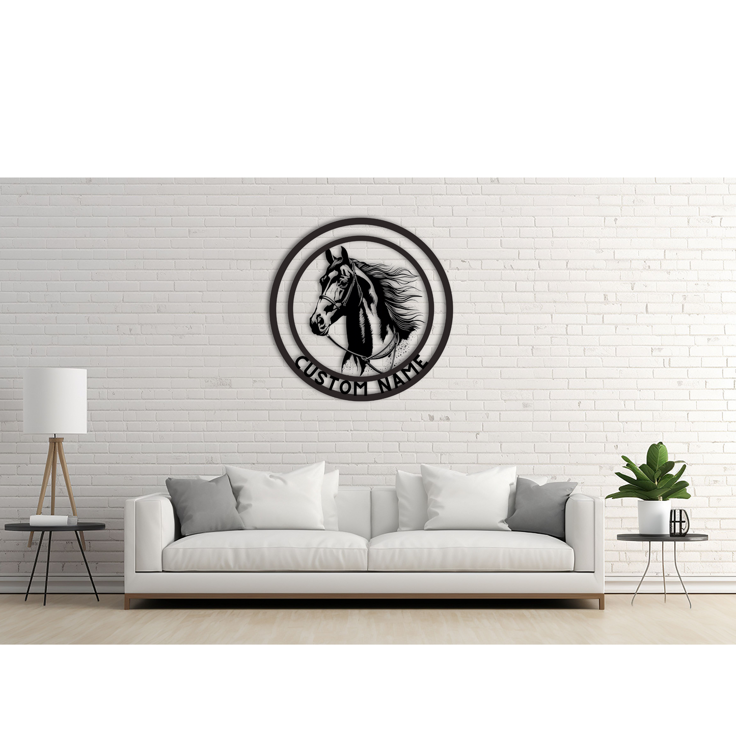 Horse Metal Wall Art
