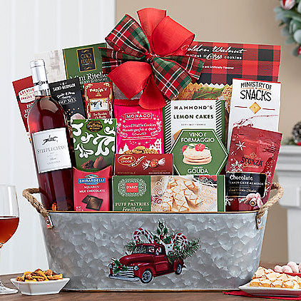 Steeplechase Rose: Holiday Gift Basket