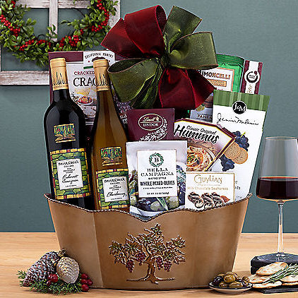Briar Creek Cellars Duet: Gourmet Wine Basket