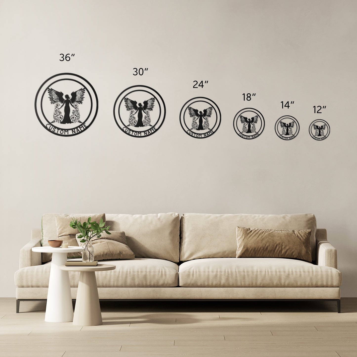 Angel Metal Wall Art