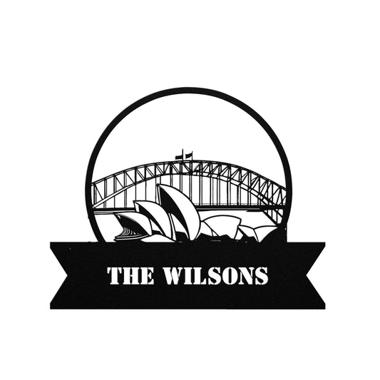 Australia Metal Wall Art