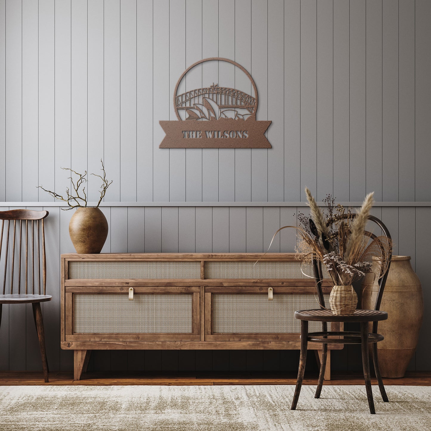 Australia Metal Wall Art