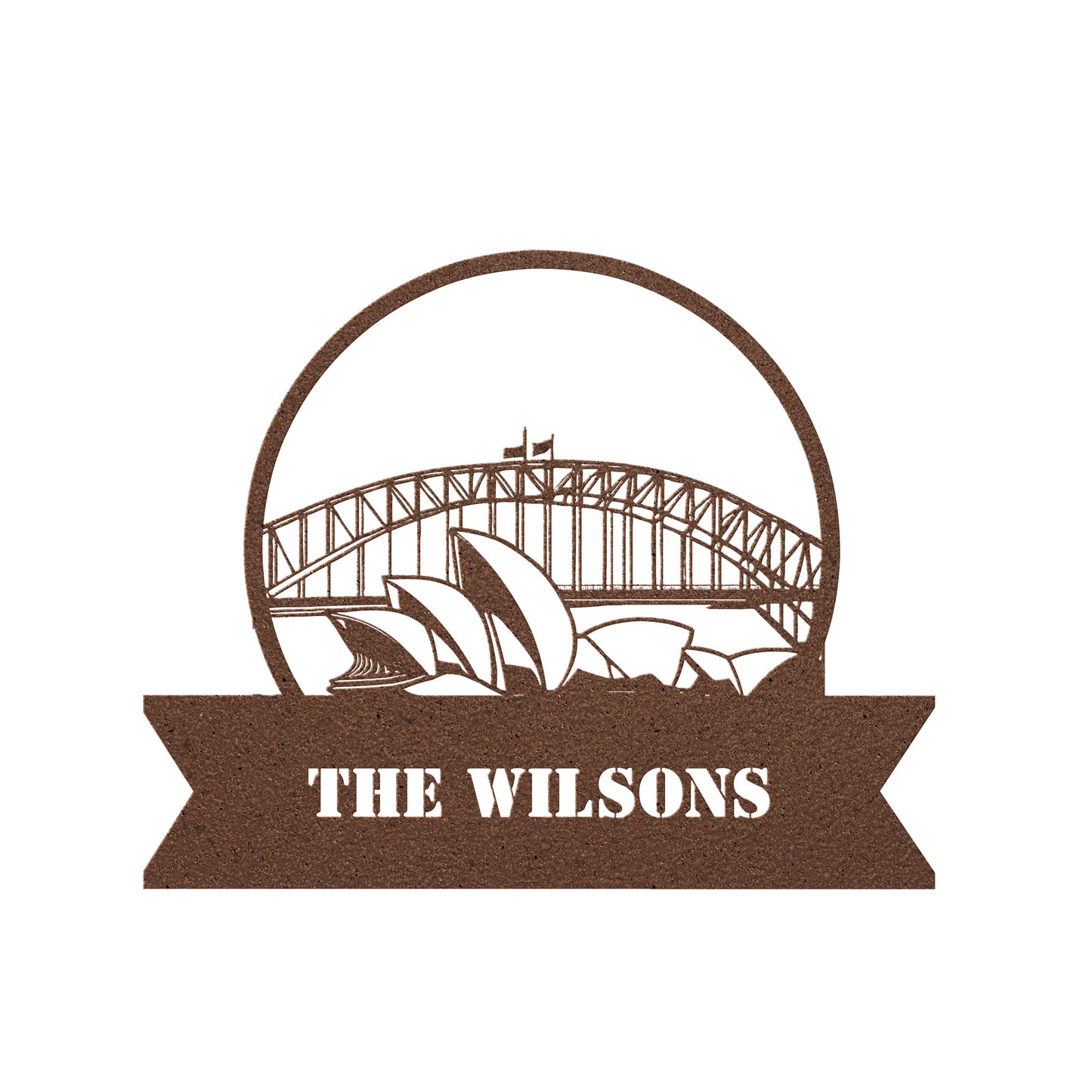 Australia Metal Wall Art