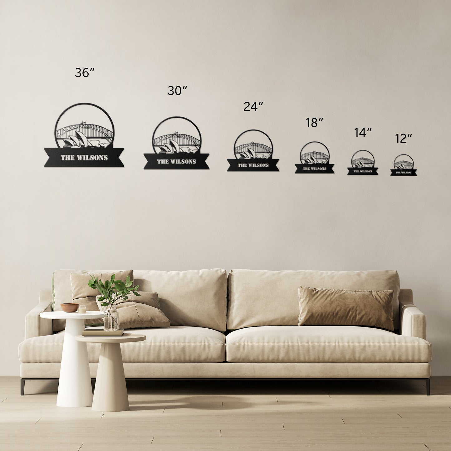 Australia Metal Wall Art