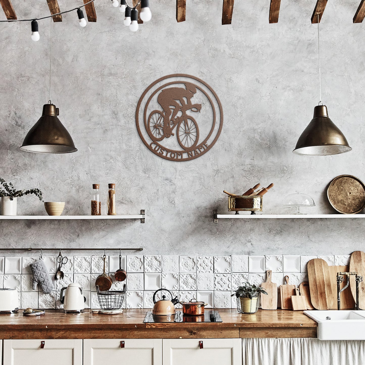 Cyclist Wall Art
