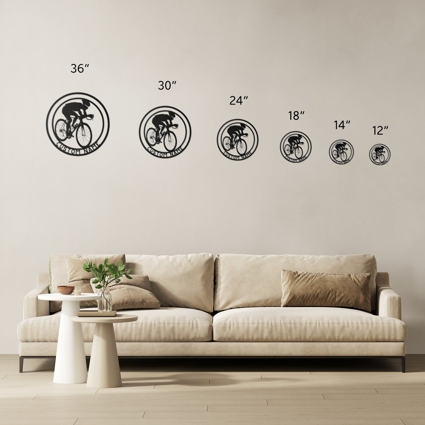 Cyclist Wall Art