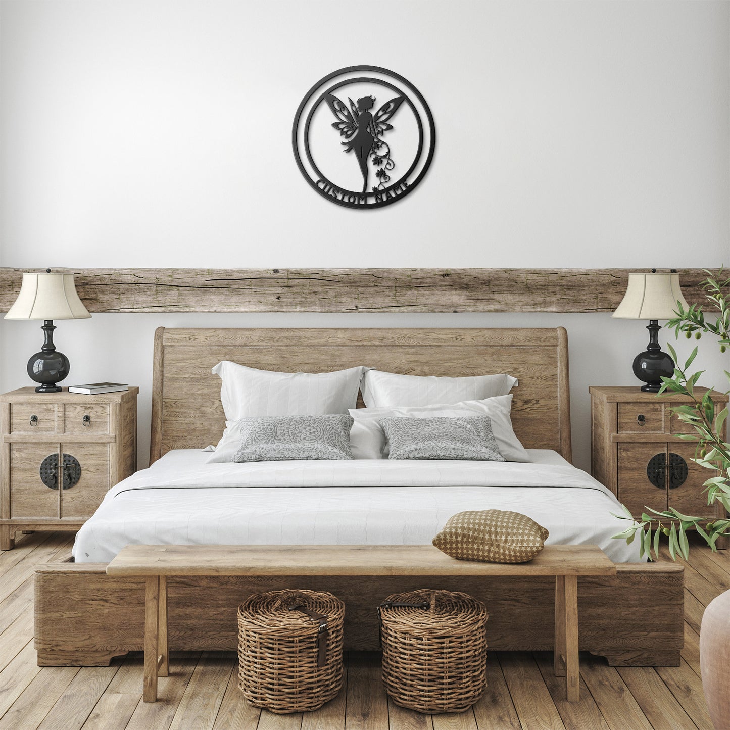 Fairy Metal Wall Art