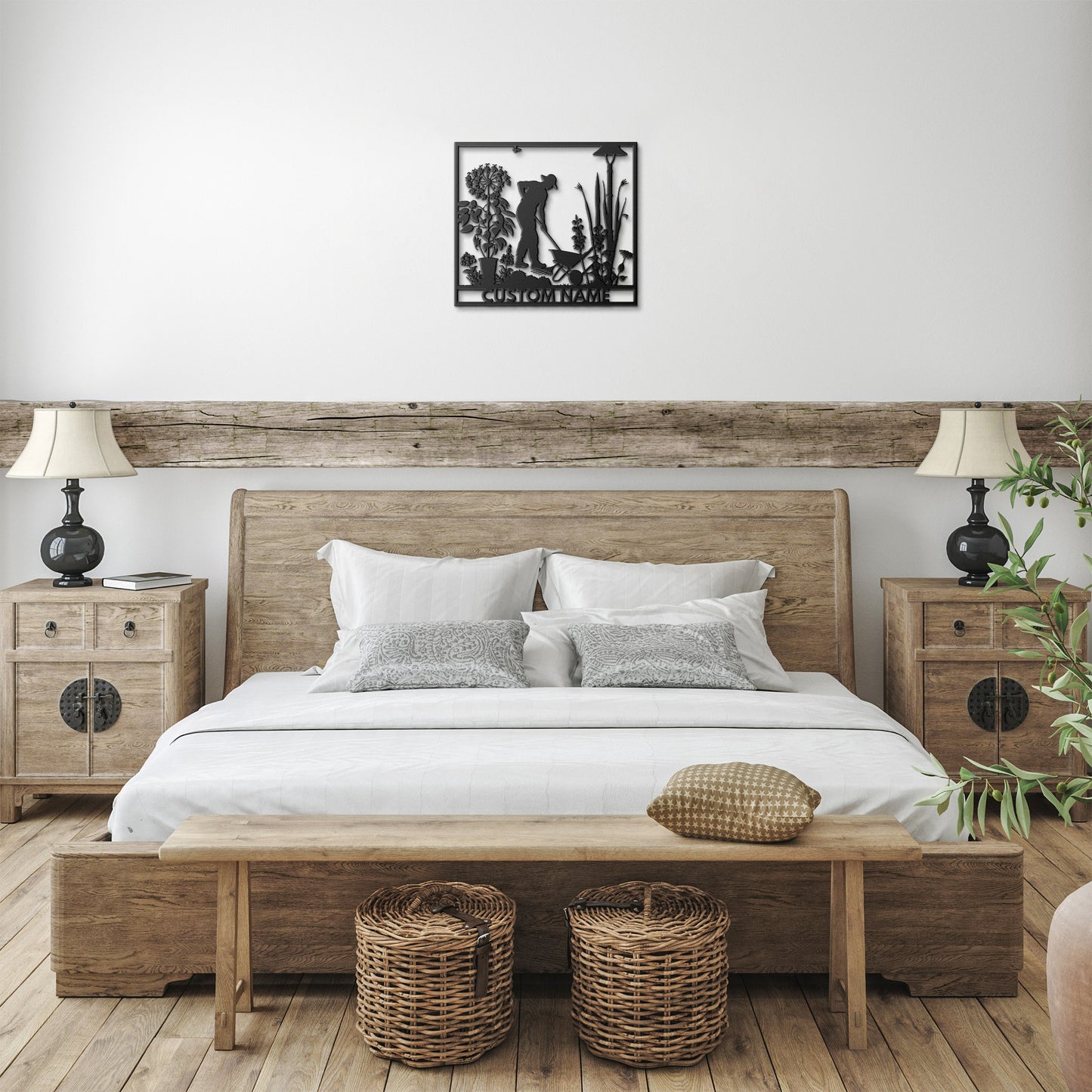 Gardening Metal Wall Art