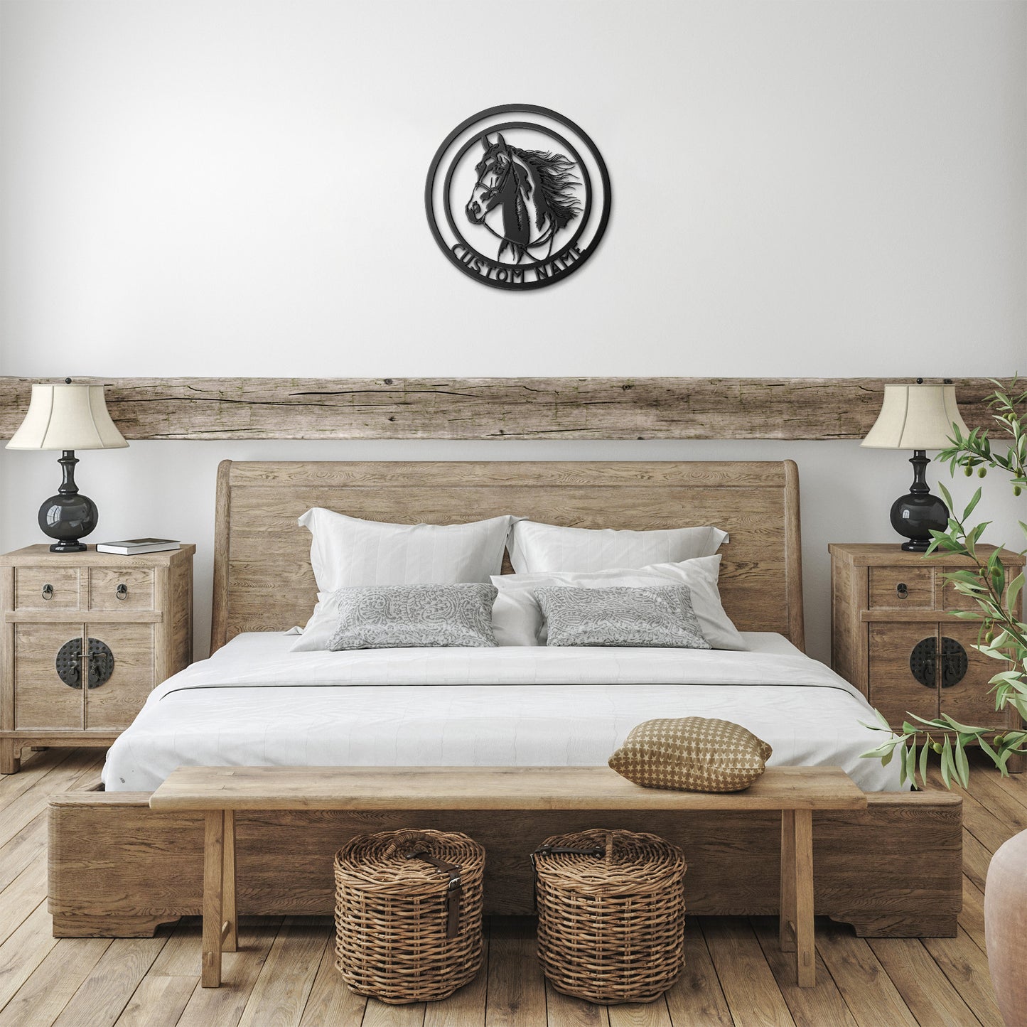 Horse Metal Wall Art