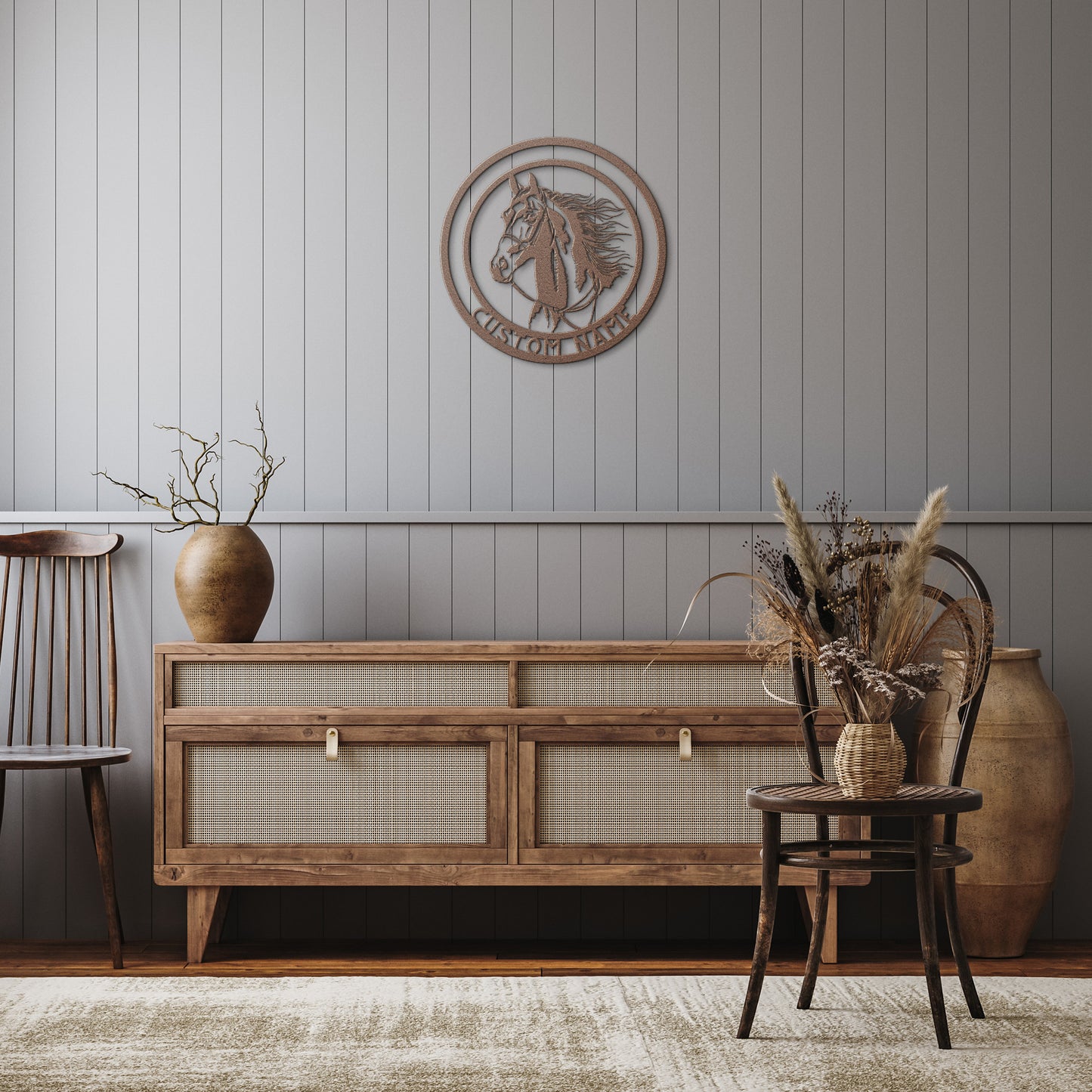 Horse Metal Wall Art