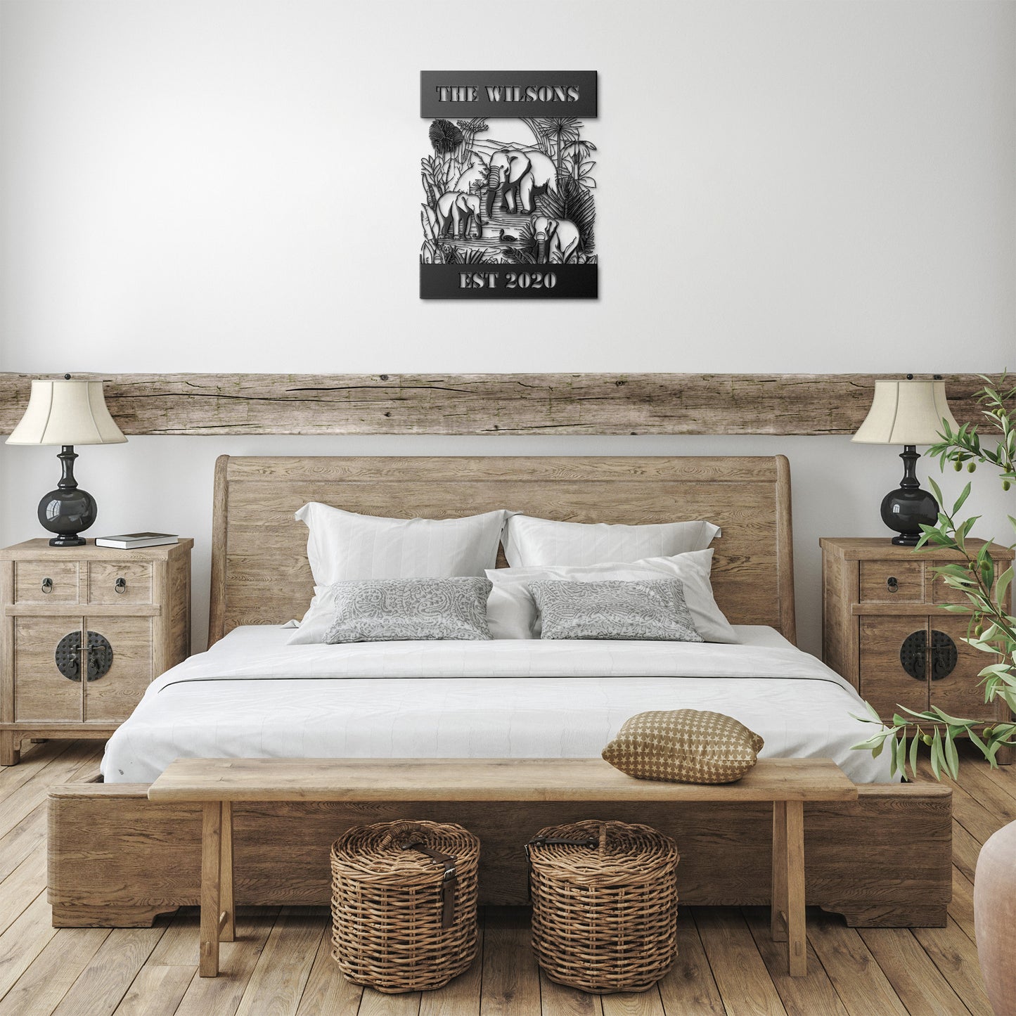 Jungle Metal Wall Art