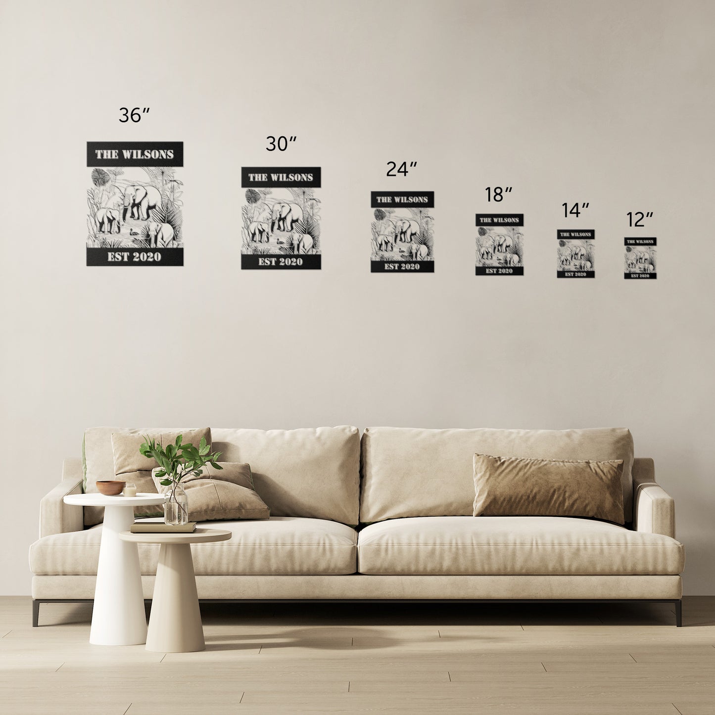 Jungle Metal Wall Art