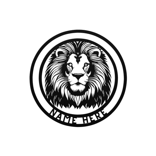 Lion Metal Wall Art
