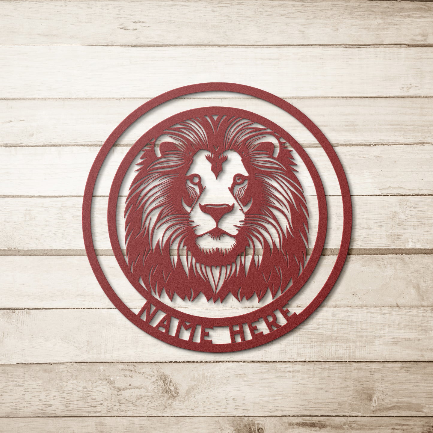 Lion Metal Wall Art