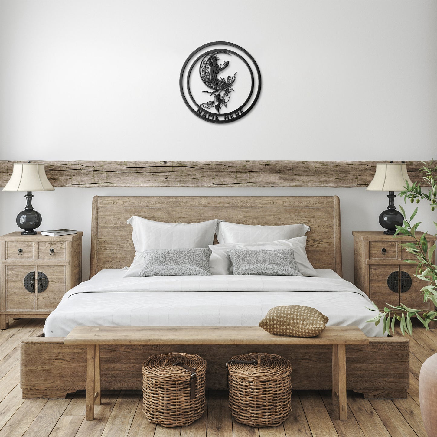 Mermaid Metal Wall Art