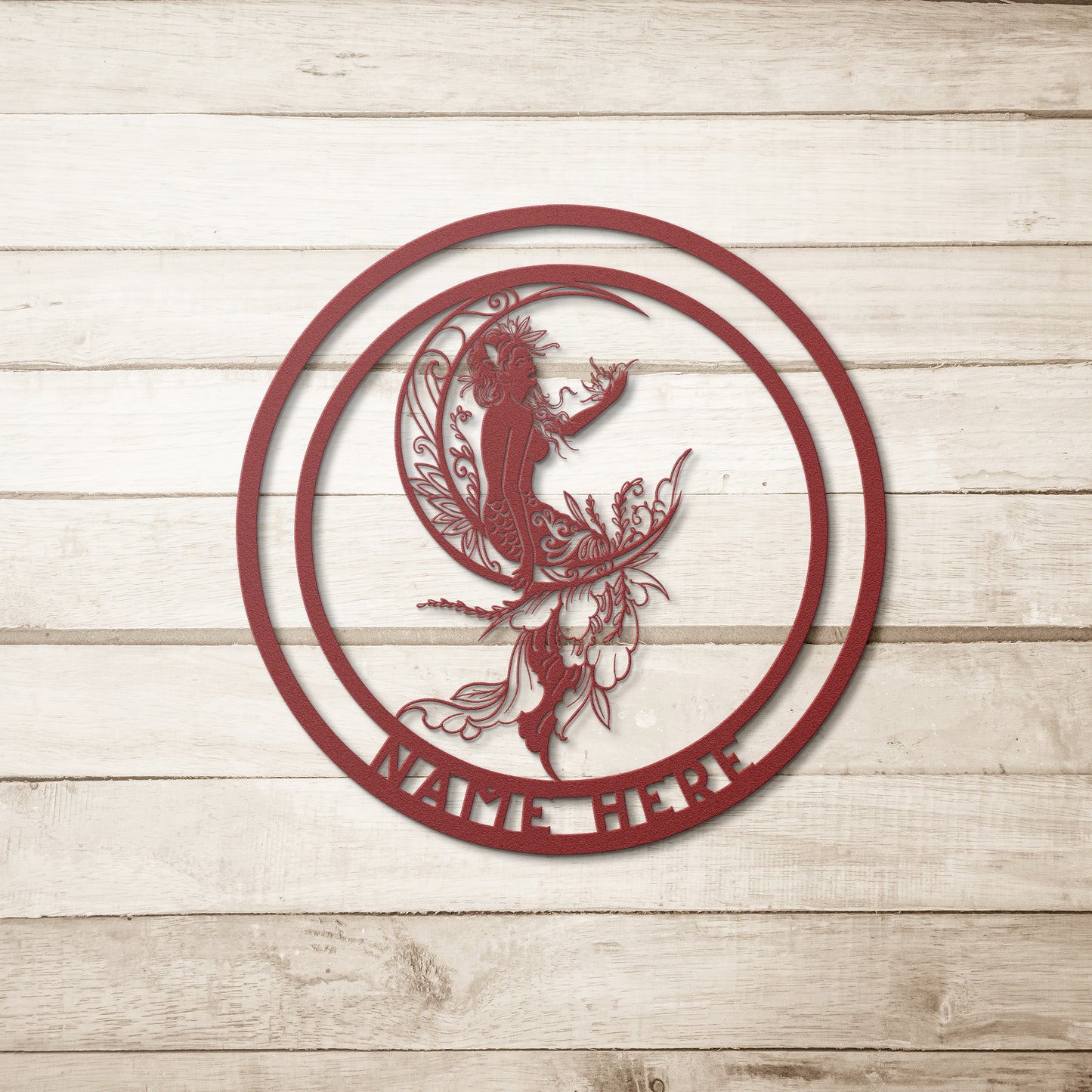 Mermaid Metal Wall Art