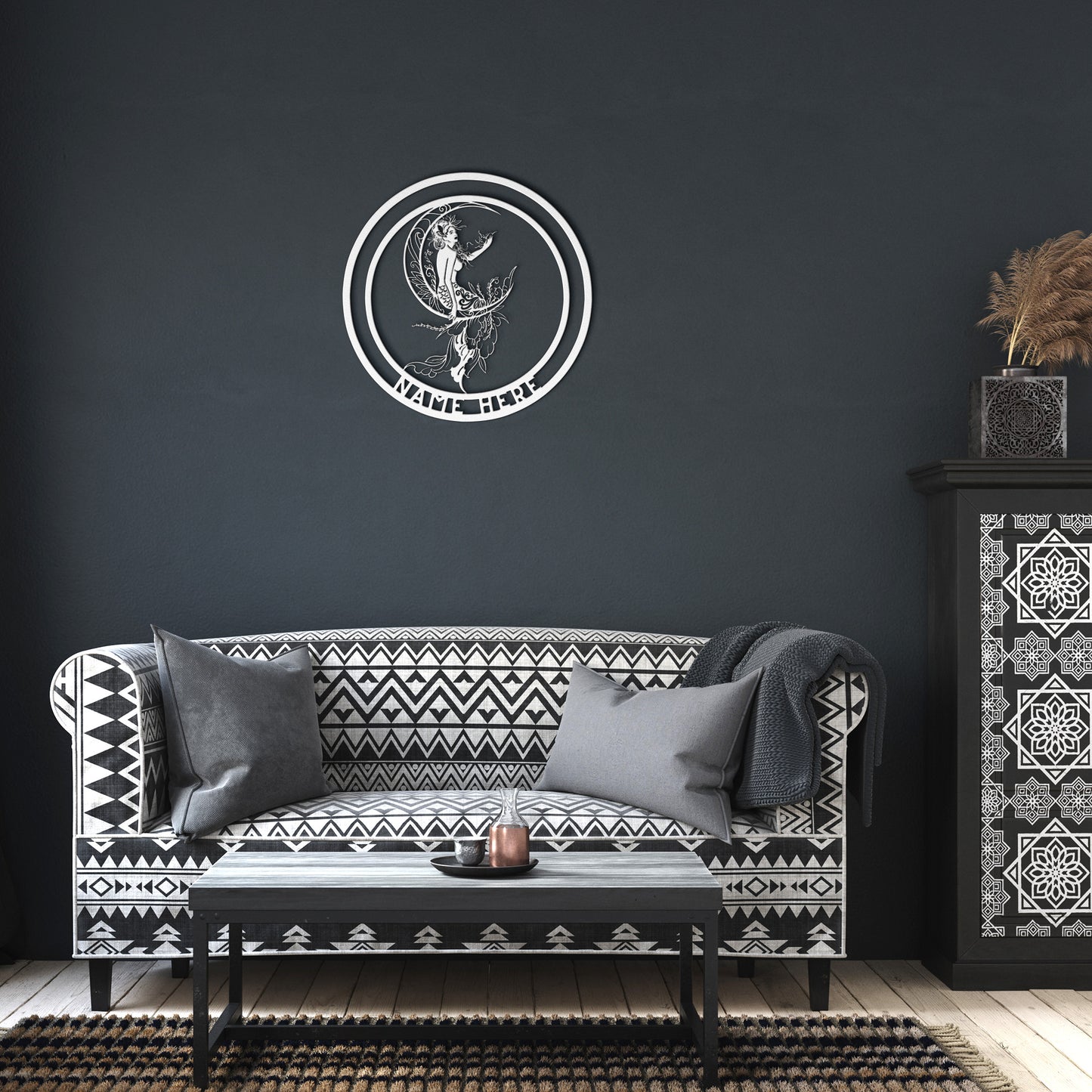Mermaid Metal Wall Art