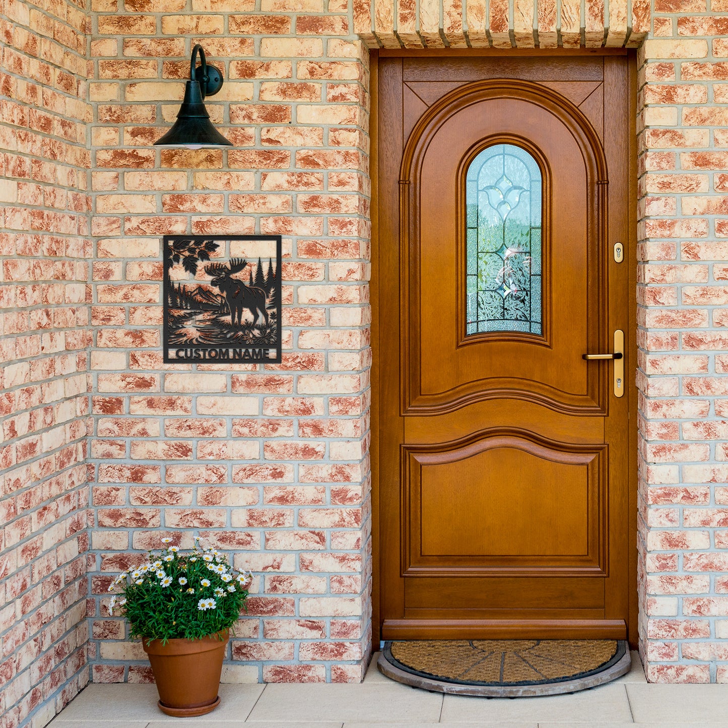 Moose Metal Wall Art