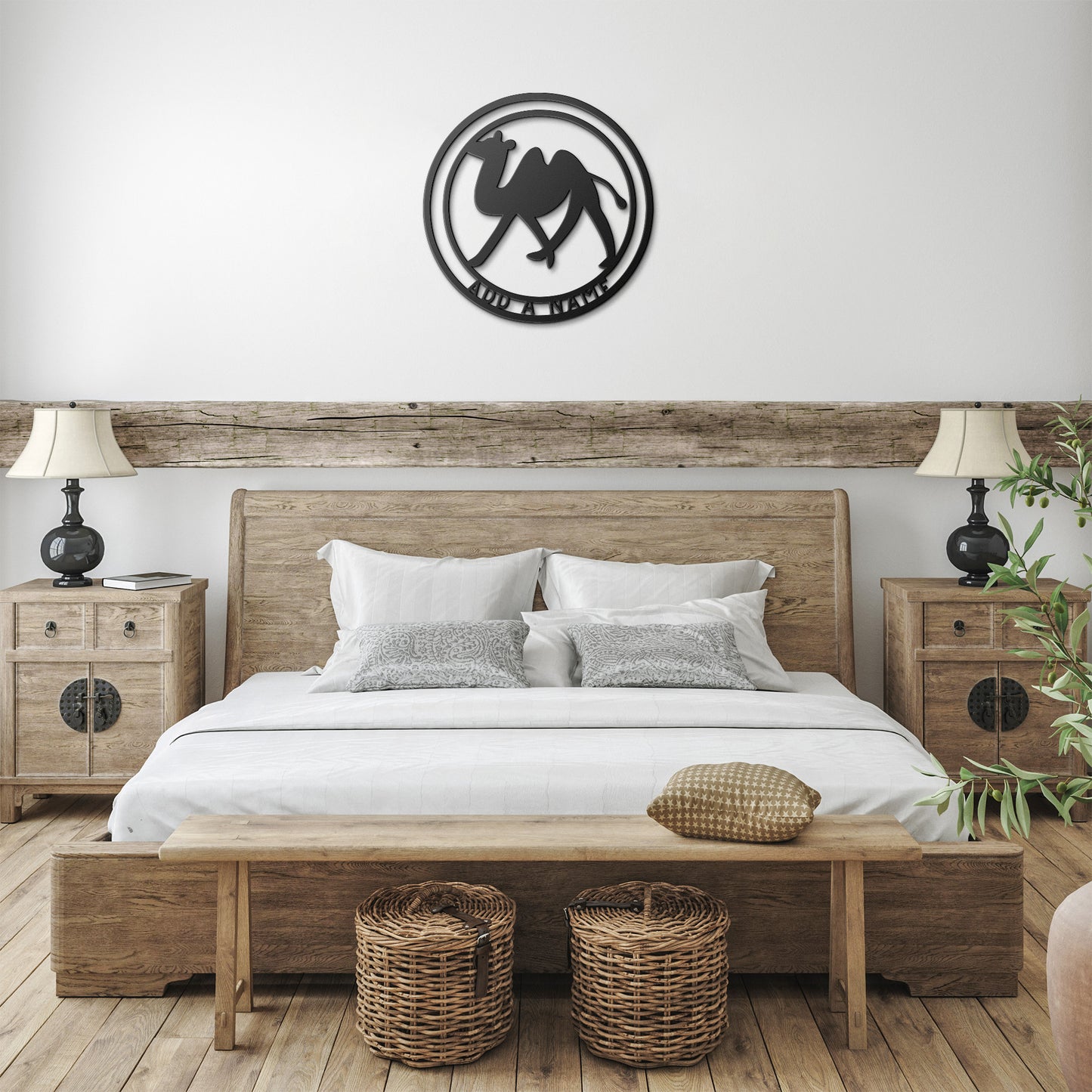 Personalized Camel Metal Sign - Customised Camel Wall Decor, Camel Metal Wall Art Signs Customized Outdoor Indoor
