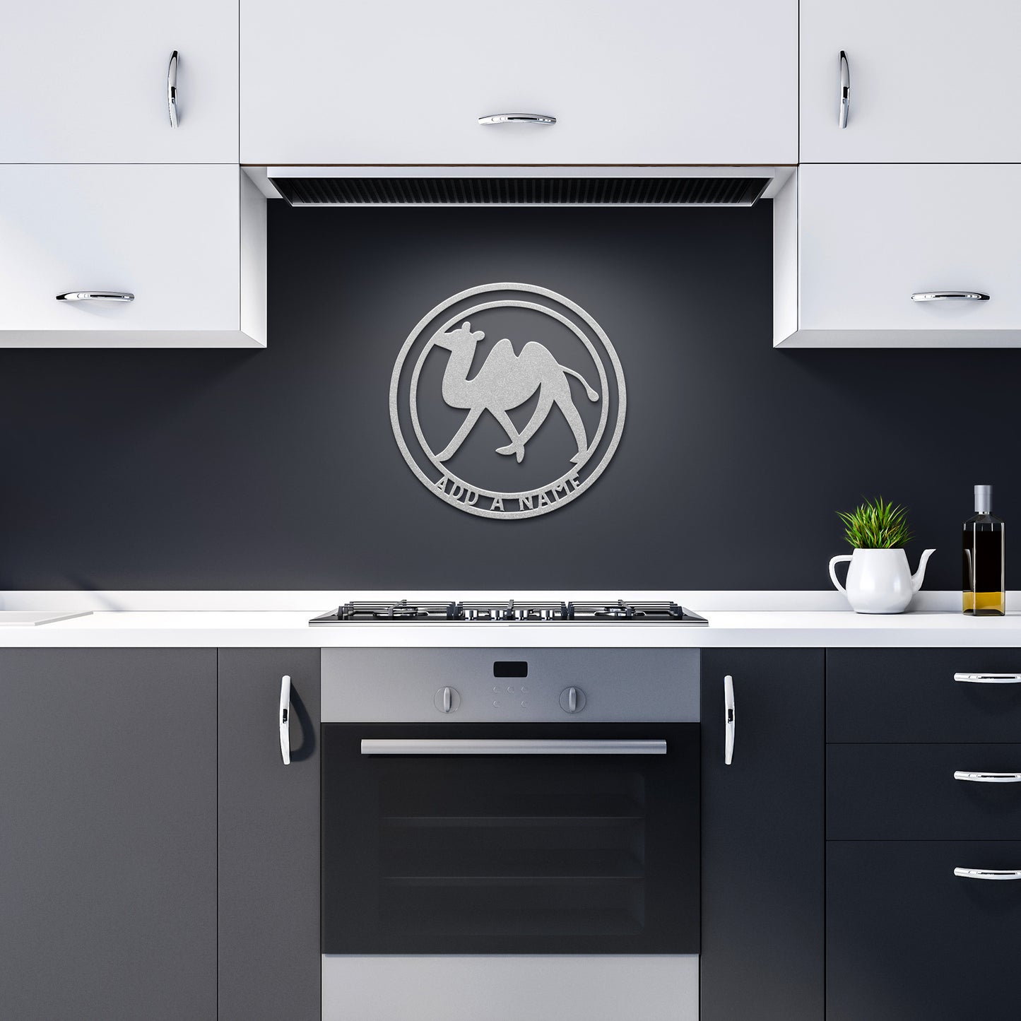 Personalized Camel Metal Sign - Customised Camel Wall Decor, Camel Metal Wall Art Signs Customized Outdoor Indoor