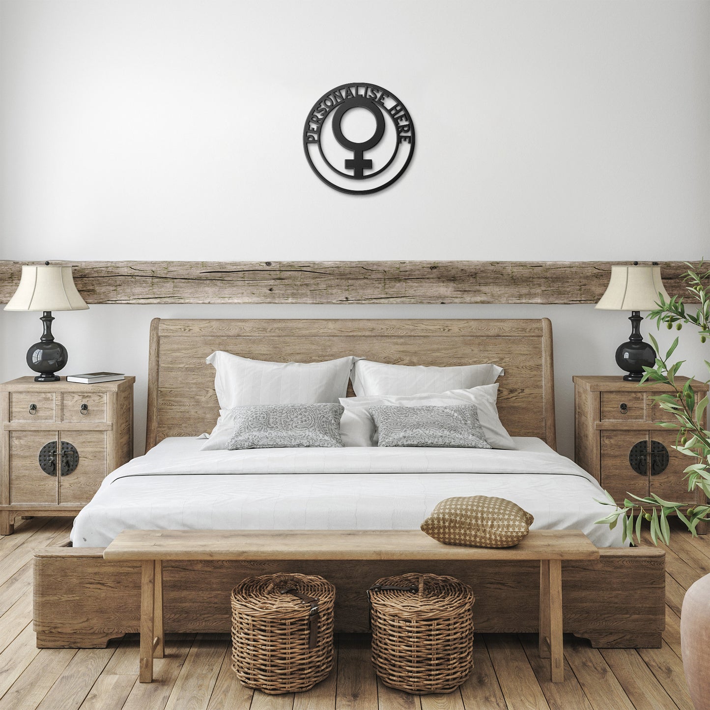 Personalized Feminism Metal Wall Sign - Customised  Feminist Wall Decor,  Feminism Metal Wall Art Signs Customized Outdoor Indoor