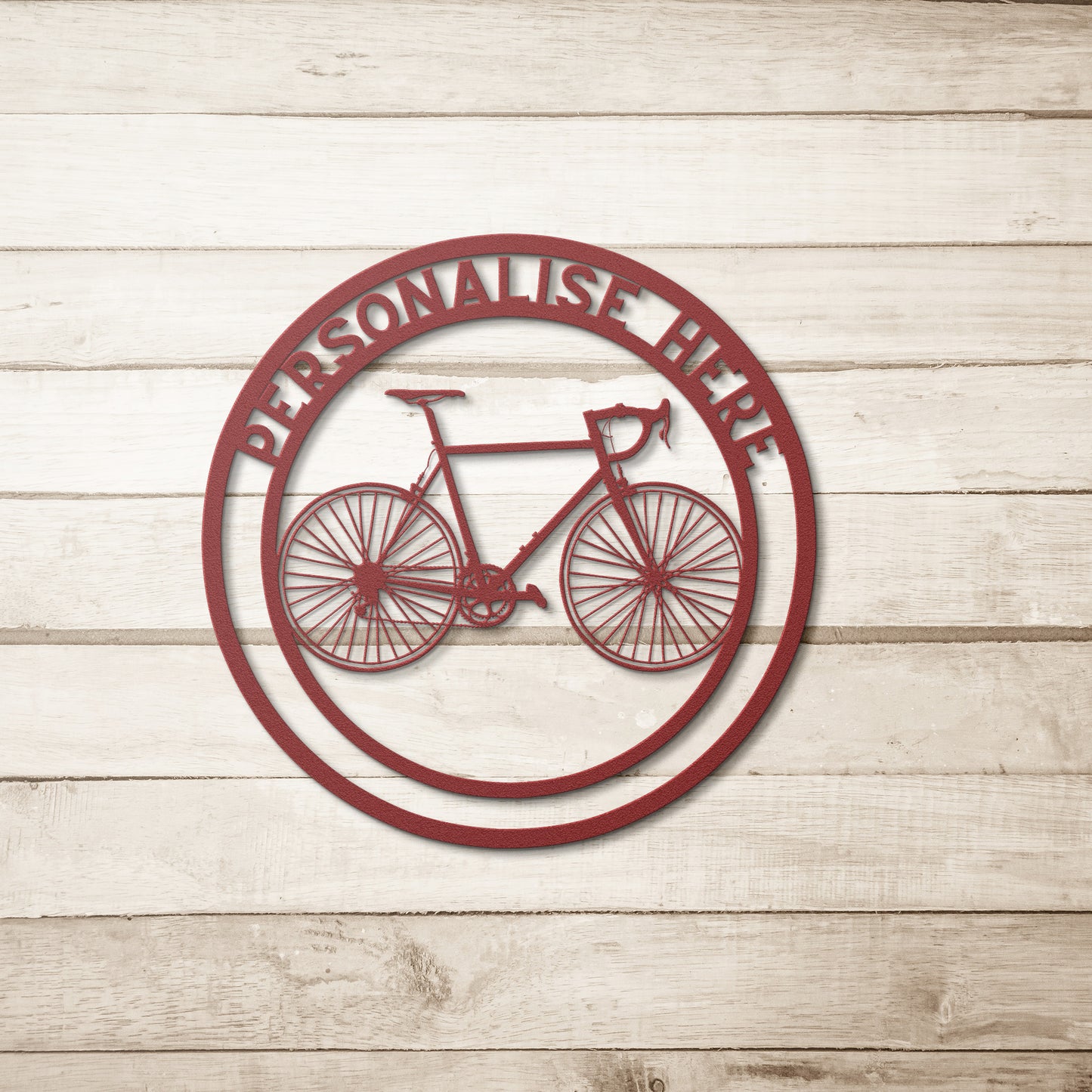 Personalized Peloton Metal Sign - Customised Peloton Wall Decor, Cyclist Metal Signs Customized Outdoor Indoor